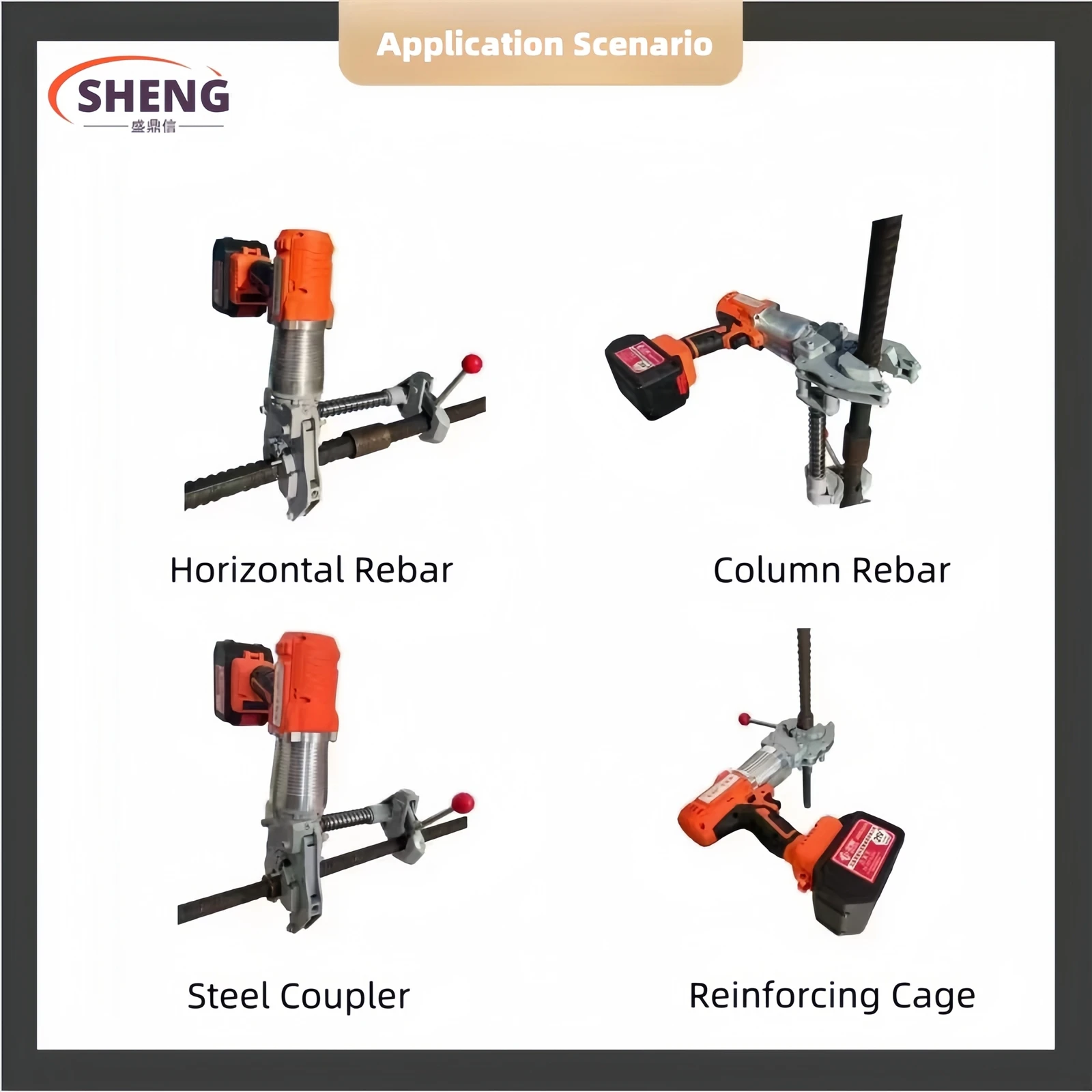 Portable Electric Rebar Connecting Wrench